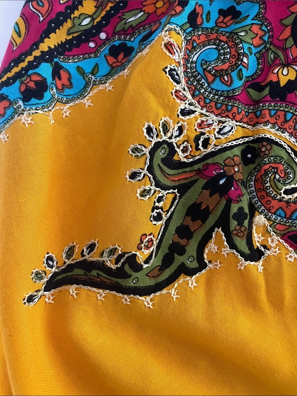 Colorful Halter Boho Dress - Picture 5 of 5